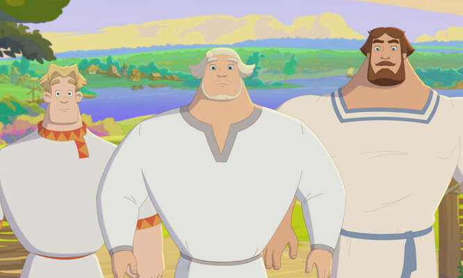 Три богатыря и свет клином